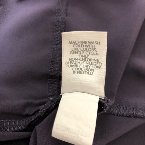 J.Jill Fit On the Go Purple 2 Zipper Side Pockets Travel Tank Dres 1X - Picture 10 of 11